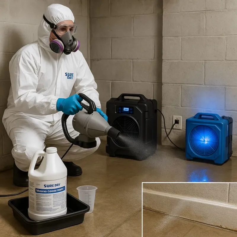 Sanitization and Odor Removal process in Greenville County, SC