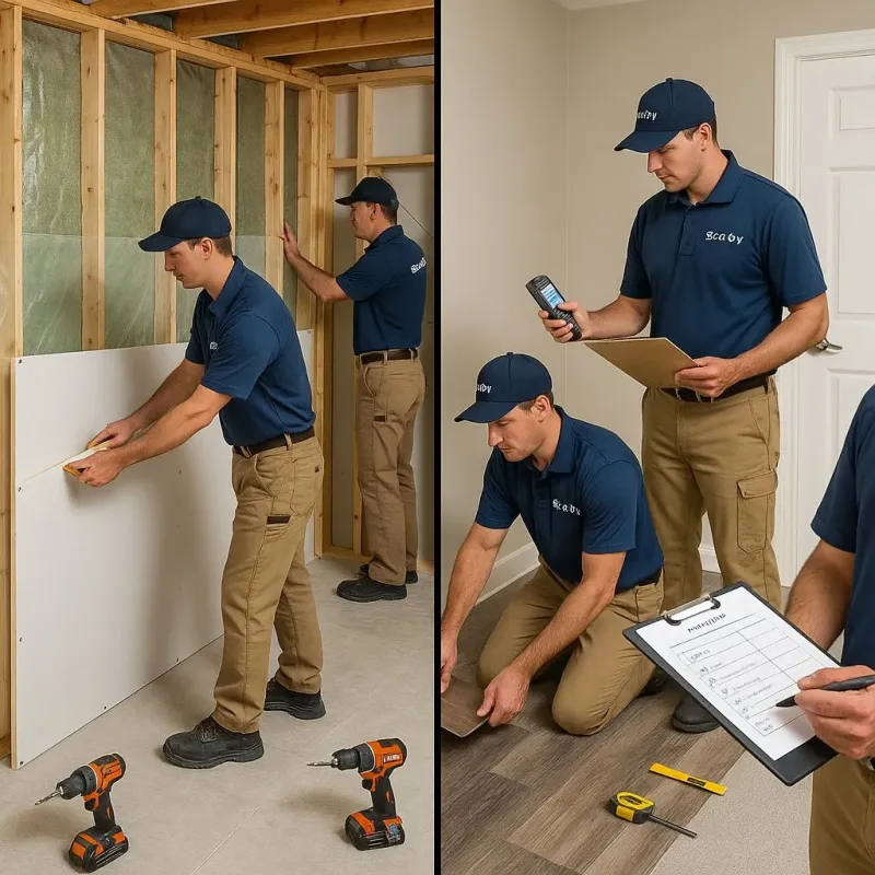 Repairs and Reconstruction process in Greenville County, SC
