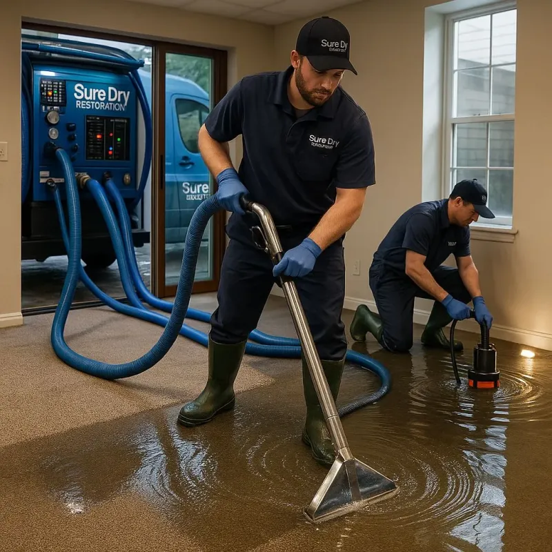 Water Extraction and Removal process in Greenville County, SC